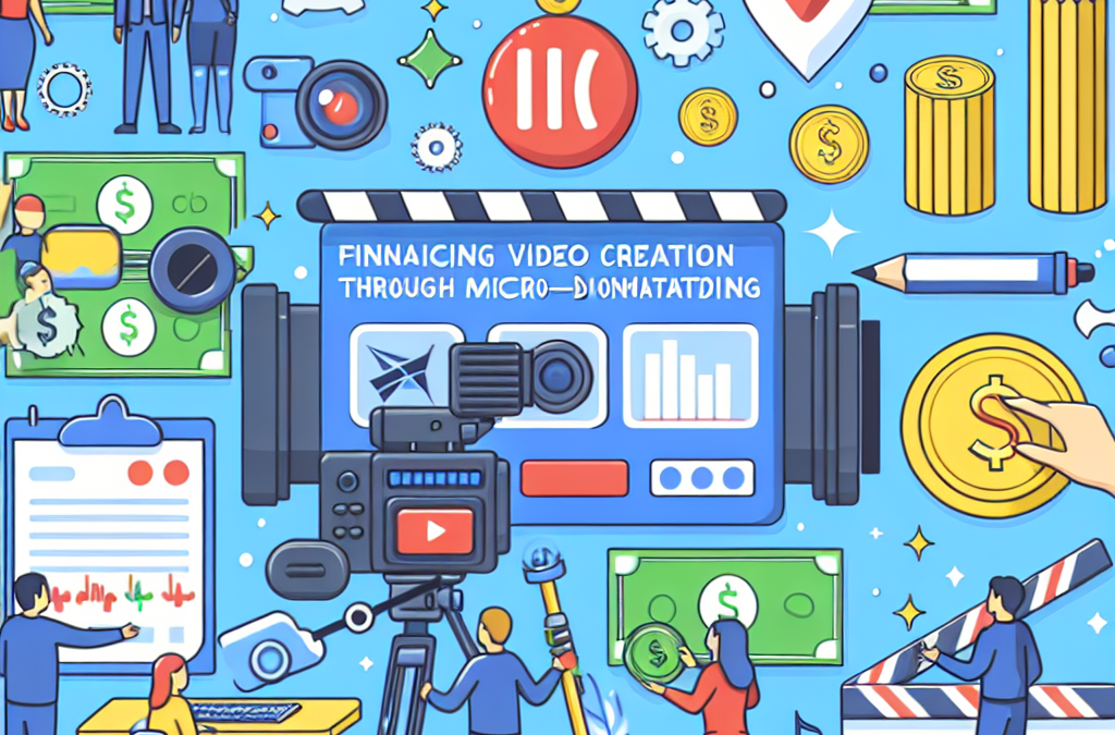 Financer la création vidéo grâce au micro don : une nouvelle tendance du crowdfunding