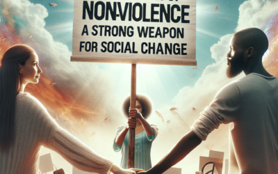 La force de la non-violence : une arme puissante pour le changement social